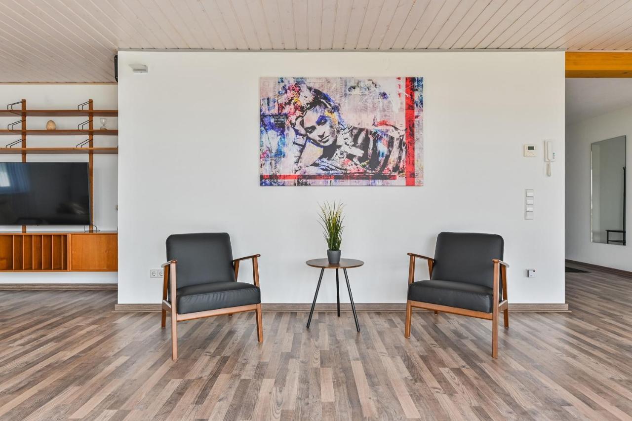 Ruhige Ferienwohnung Mit Panoramablick Ingoldingen Extérieur photo