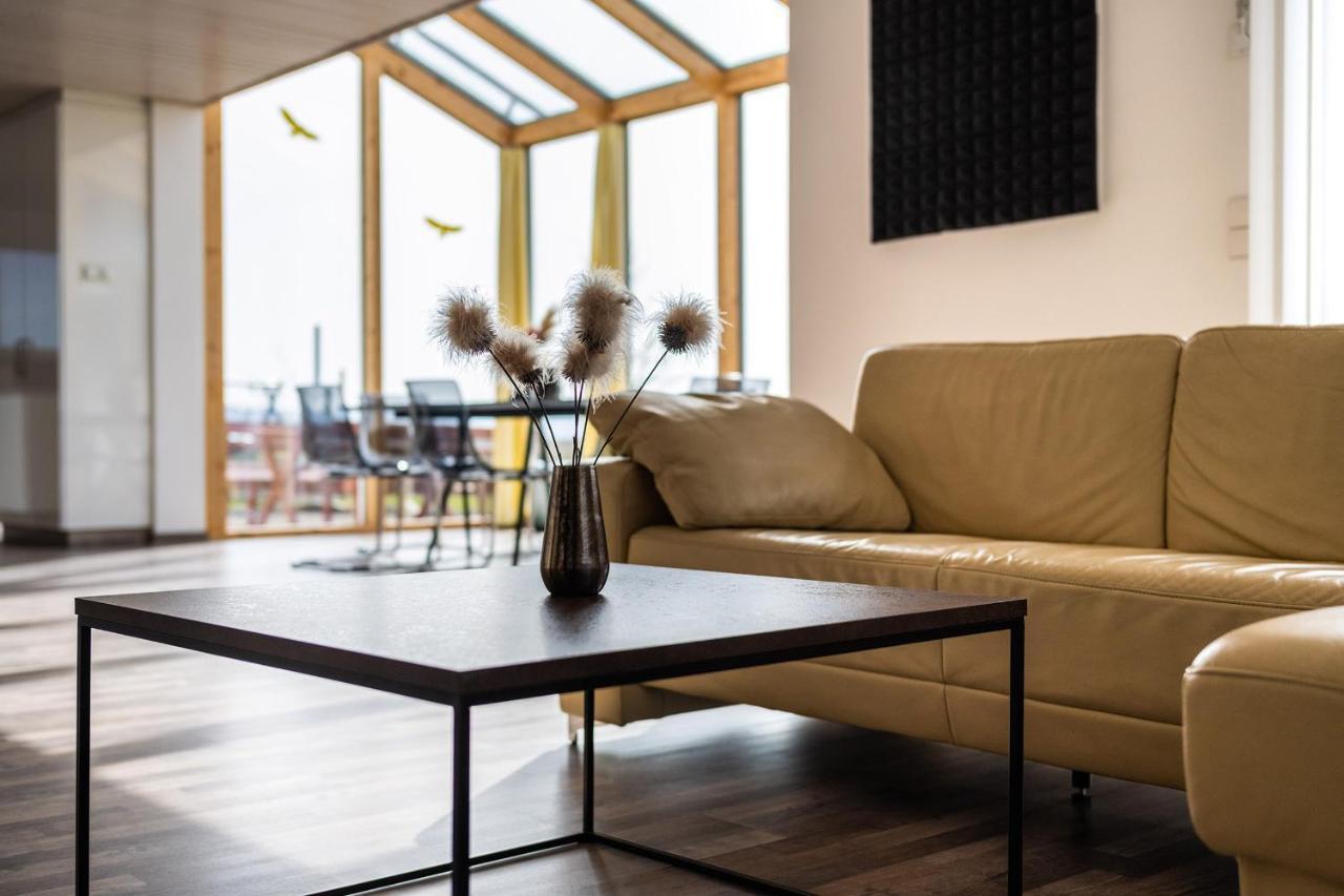 Ruhige Ferienwohnung Mit Panoramablick Ingoldingen Extérieur photo