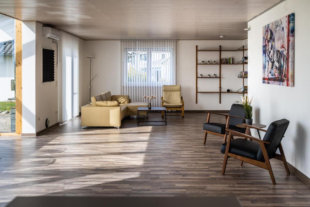 Ruhige Ferienwohnung Mit Panoramablick Ingoldingen Extérieur photo