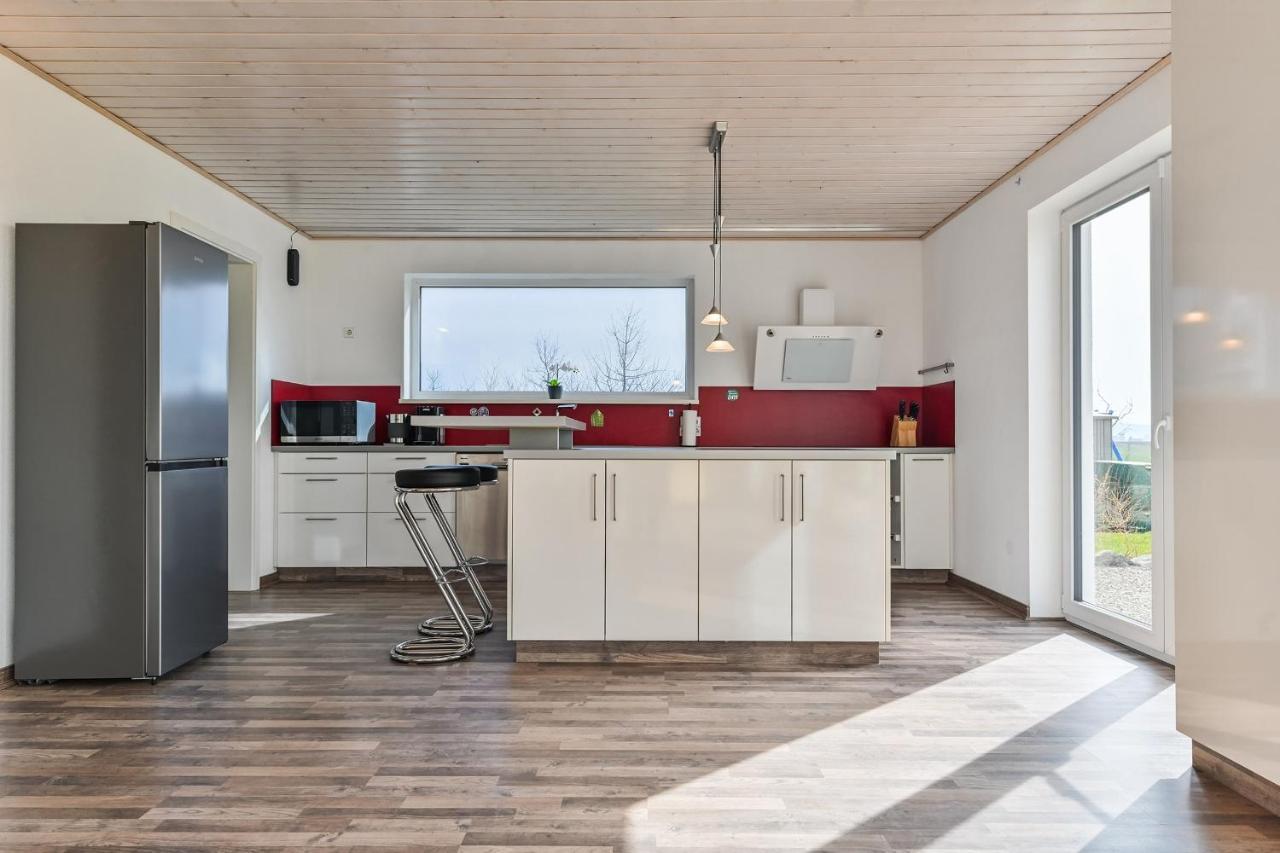 Ruhige Ferienwohnung Mit Panoramablick Ingoldingen Extérieur photo