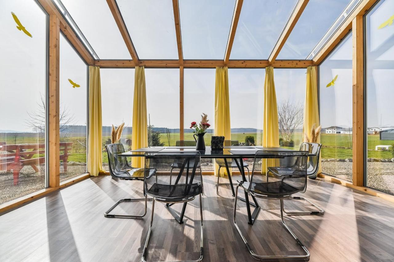 Ruhige Ferienwohnung Mit Panoramablick Ingoldingen Extérieur photo
