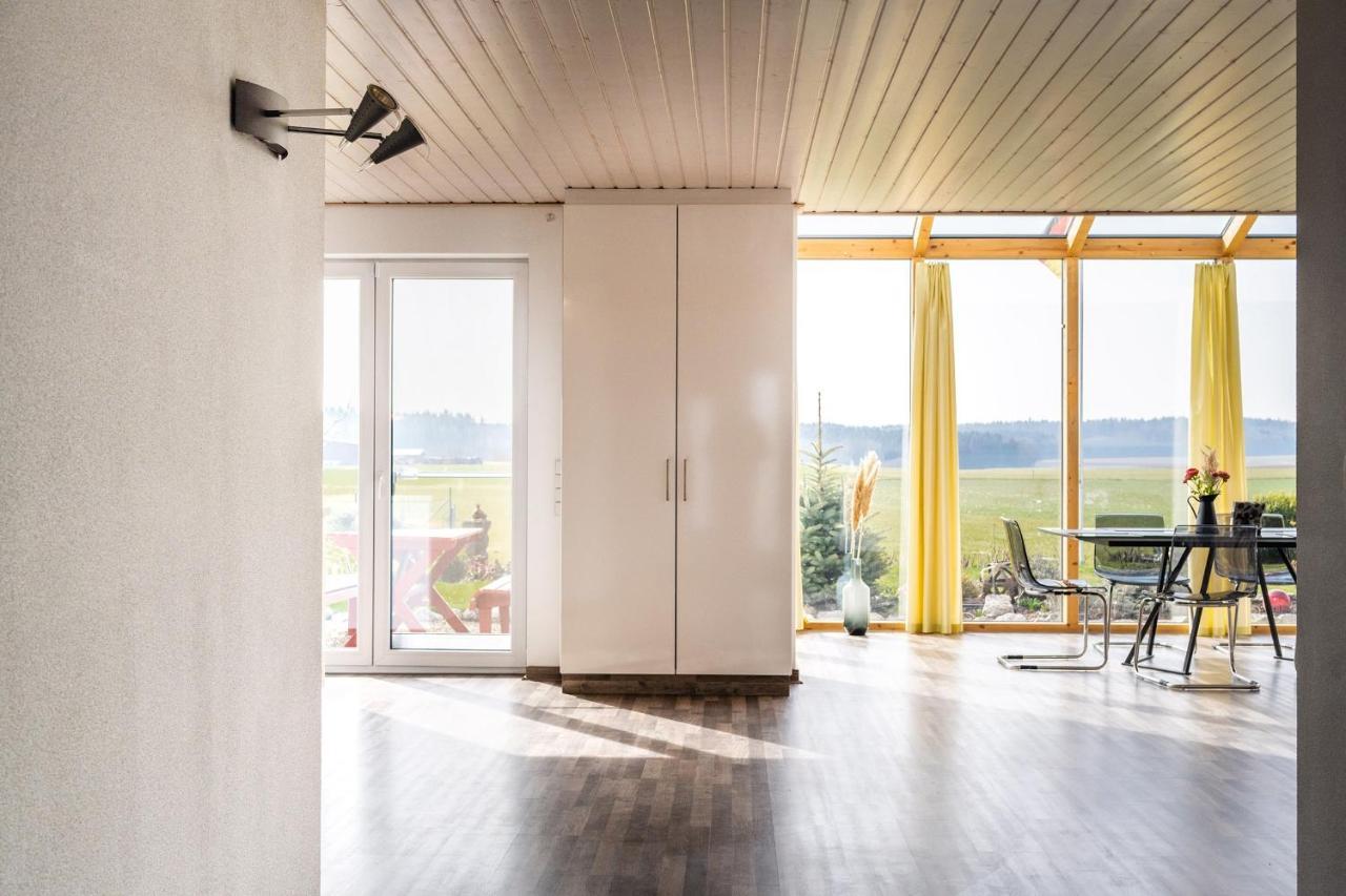 Ruhige Ferienwohnung Mit Panoramablick Ingoldingen Extérieur photo