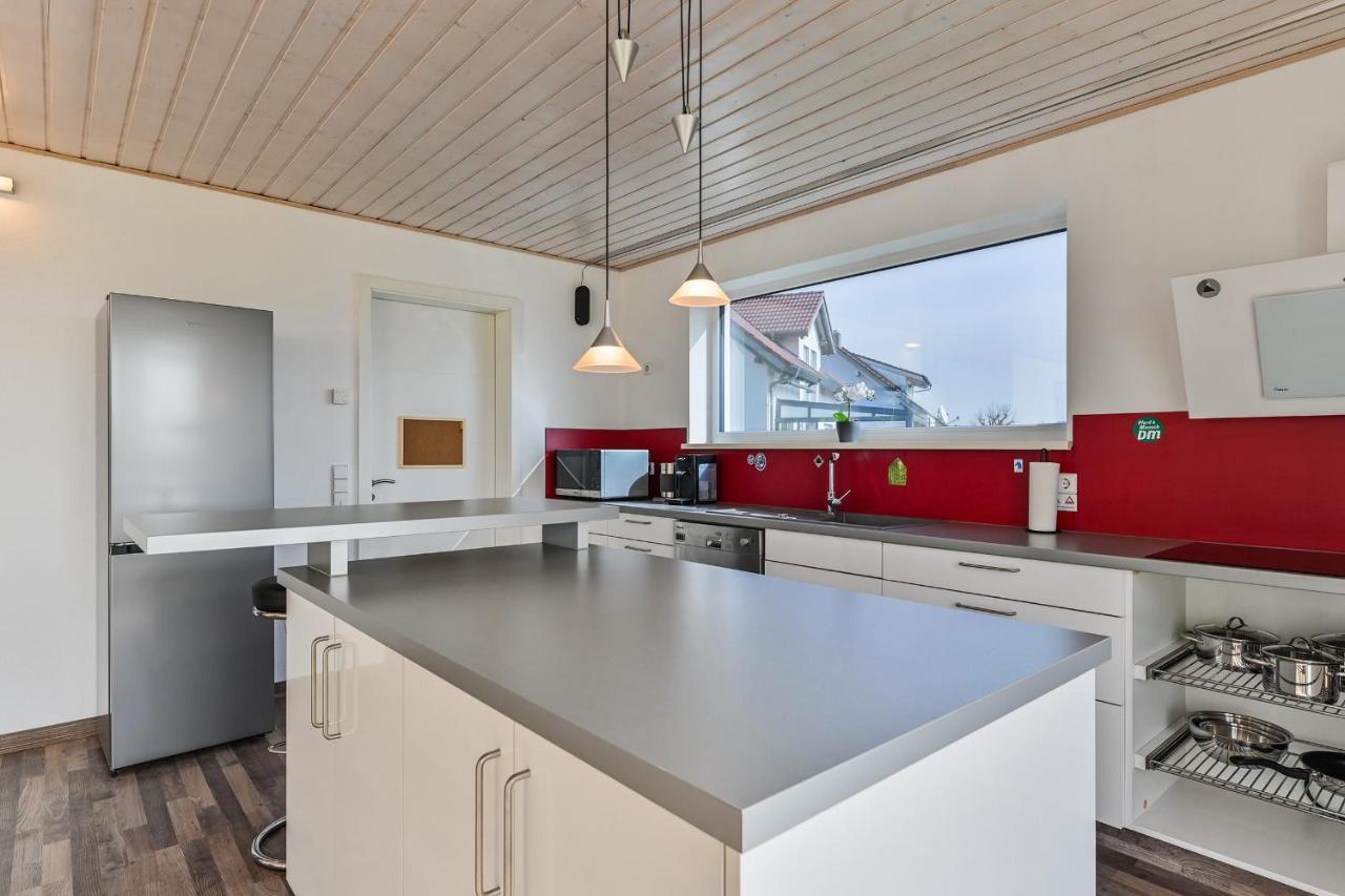 Ruhige Ferienwohnung Mit Panoramablick Ingoldingen Extérieur photo