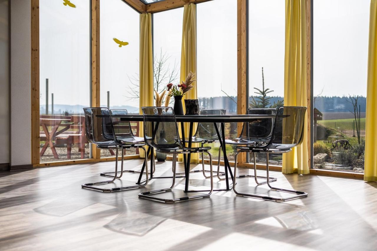 Ruhige Ferienwohnung Mit Panoramablick Ingoldingen Extérieur photo