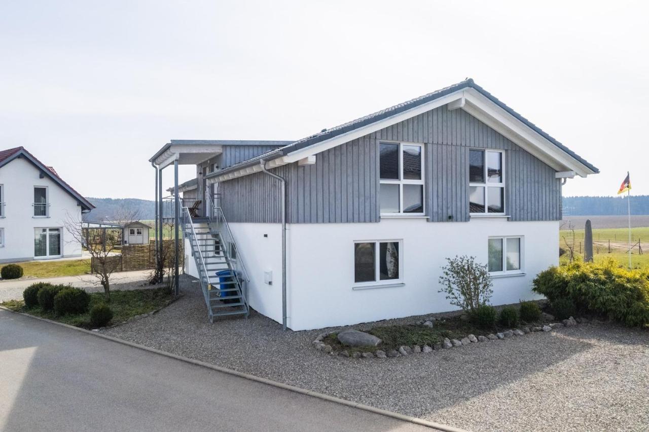 Ruhige Ferienwohnung Mit Panoramablick Ingoldingen Extérieur photo