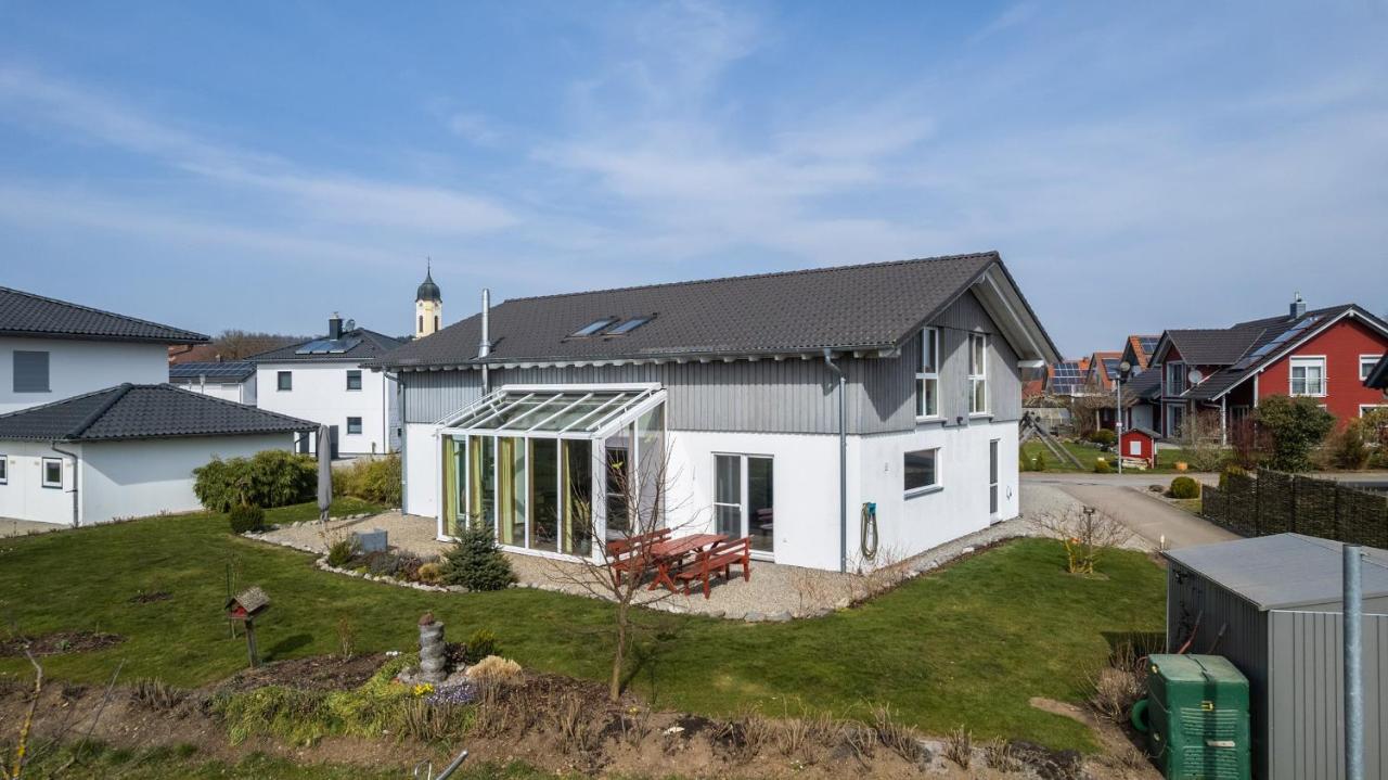 Ruhige Ferienwohnung Mit Panoramablick Ingoldingen Extérieur photo
