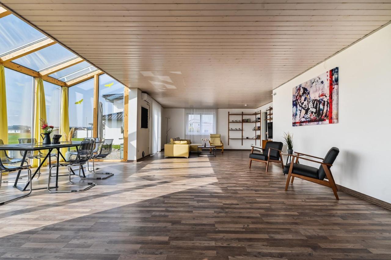 Ruhige Ferienwohnung Mit Panoramablick Ingoldingen Extérieur photo