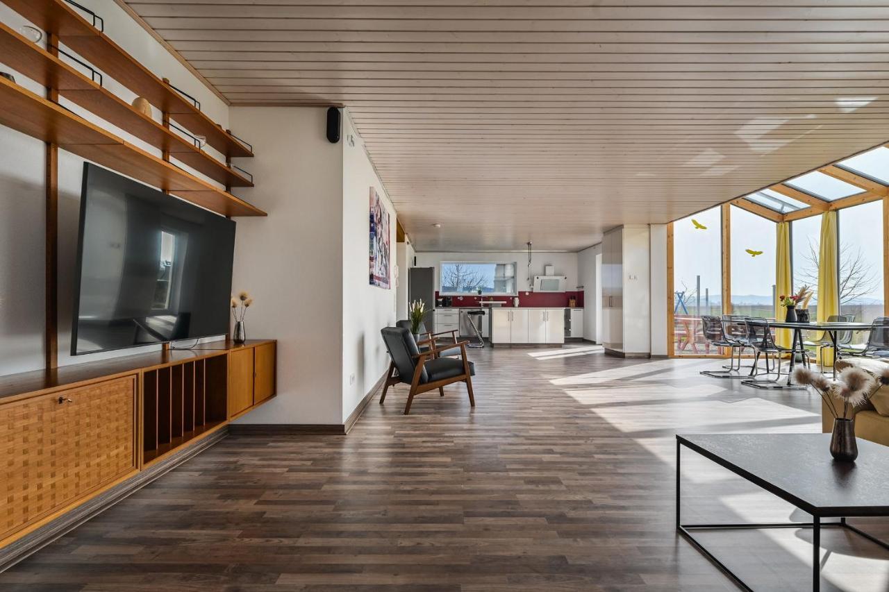 Ruhige Ferienwohnung Mit Panoramablick Ingoldingen Extérieur photo